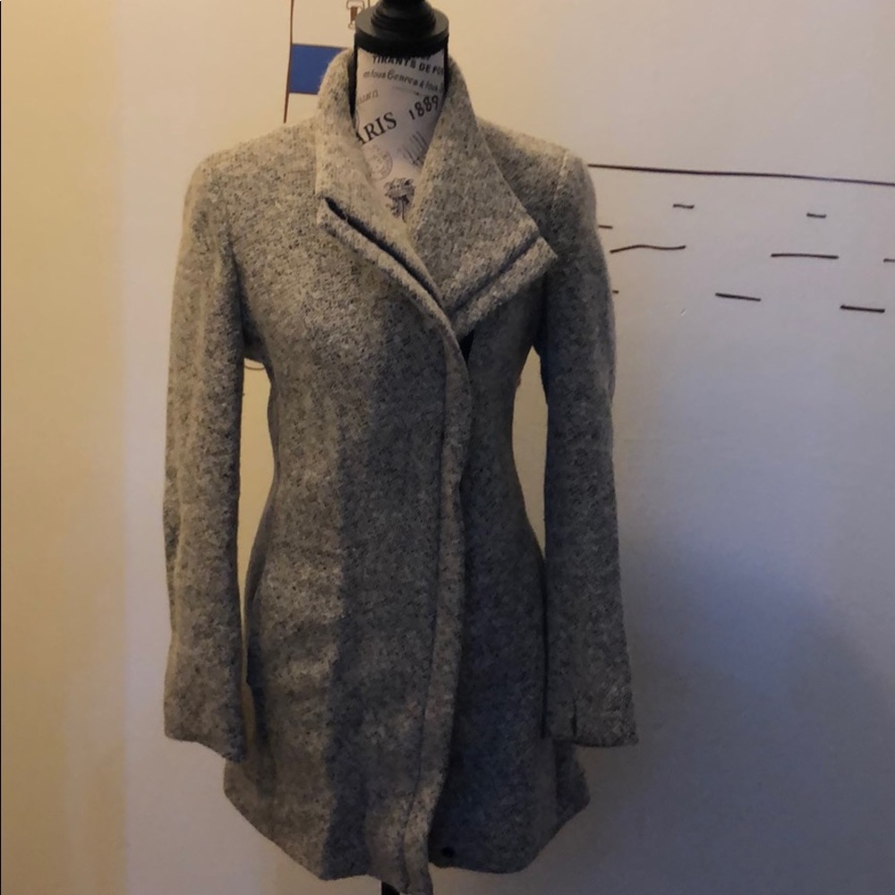 Andrew Marc wool grey warm jacket